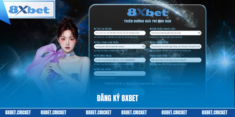 Đăng Ký 8xbet